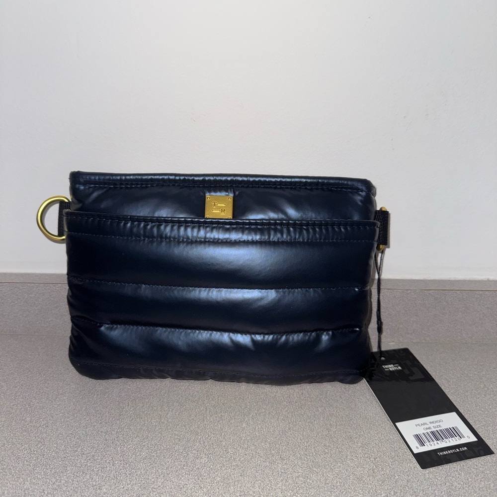 NWT- THINK ROYLN Navy Crossbody (two strap options included)